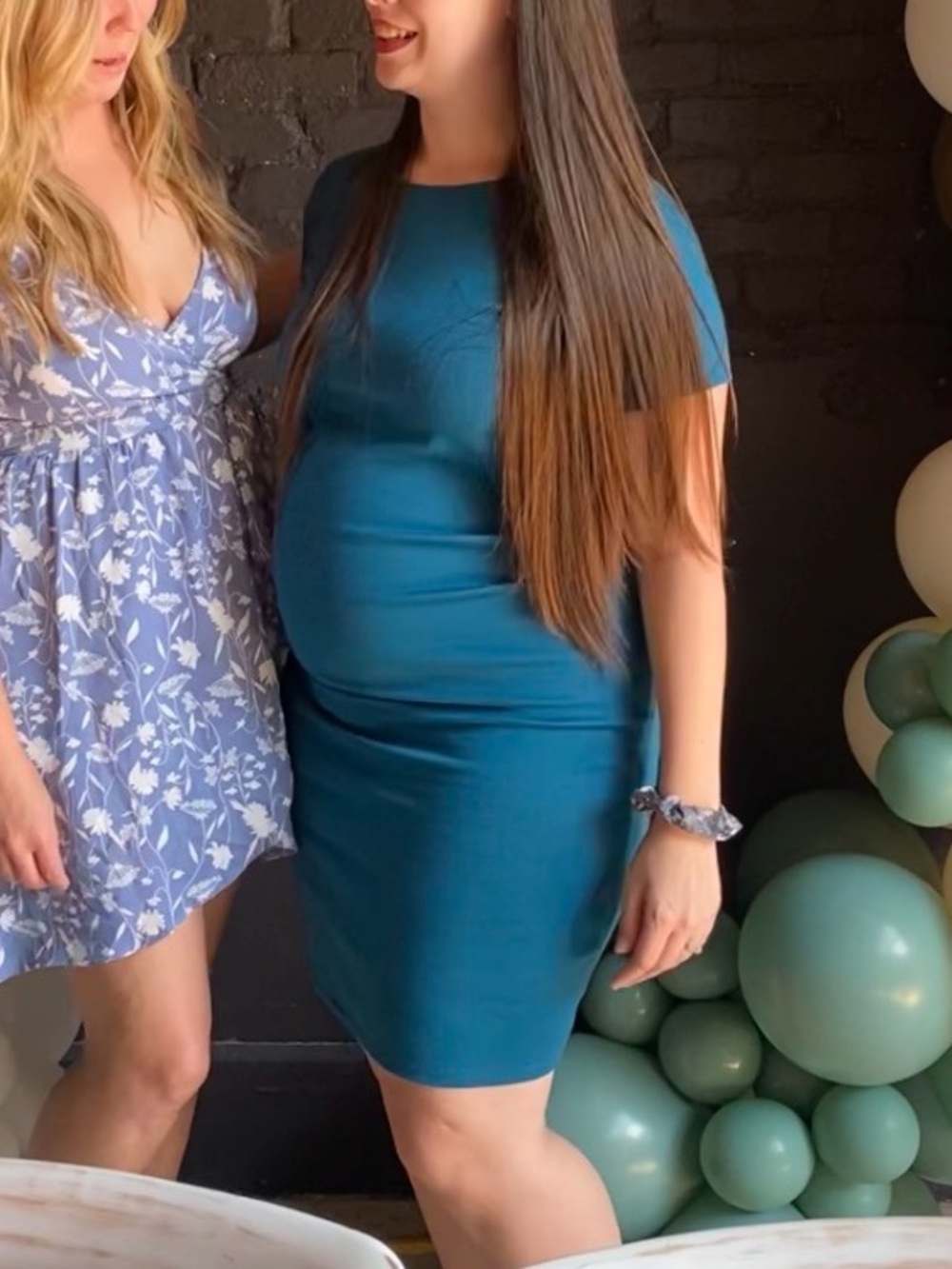 Pink Blush Maternity dress
